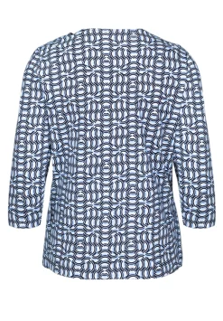 Cooles Print-Shirt mit Rundhalsausschnitt