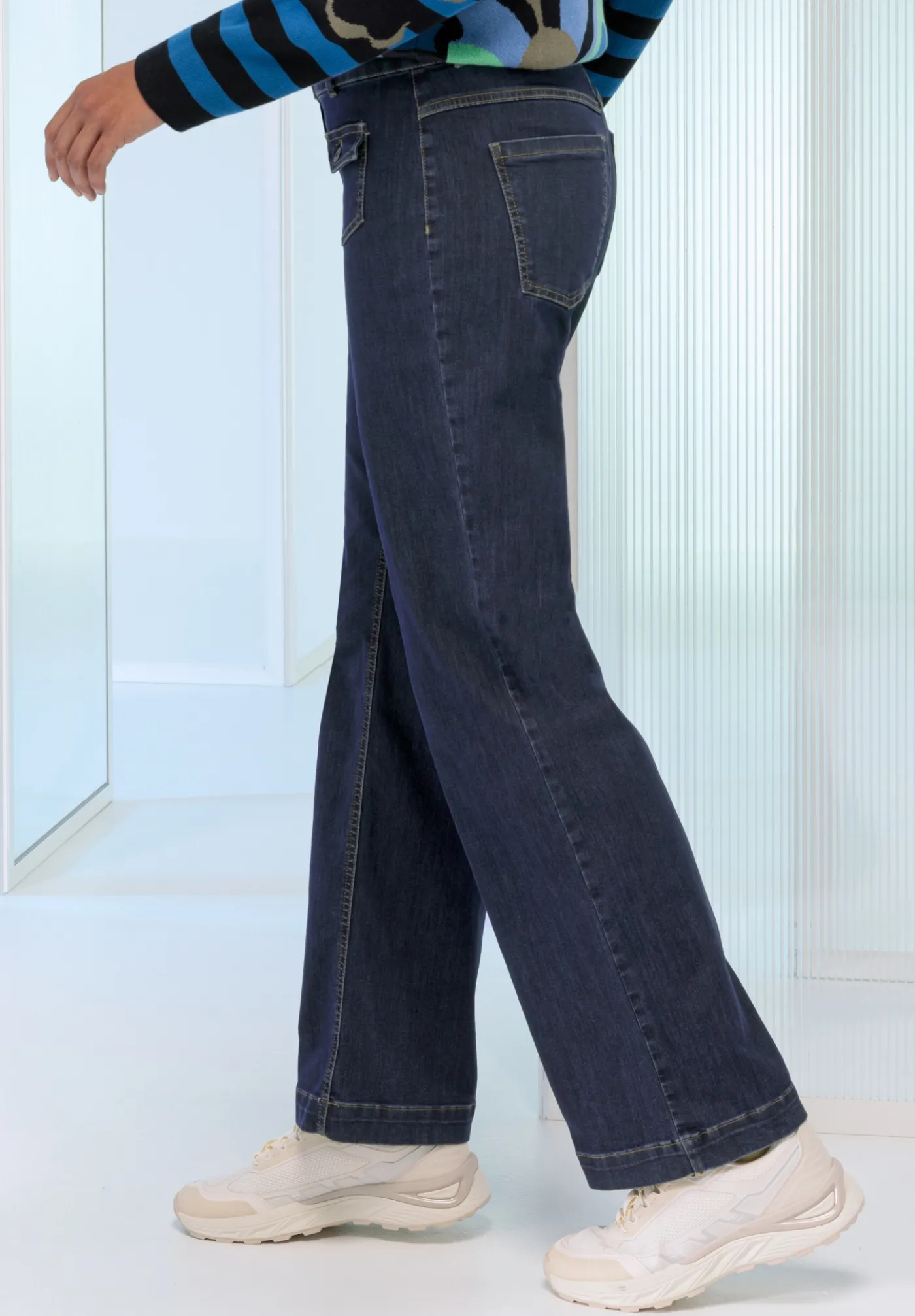 Coole Stretch-Jeans in aktueller Bootcut-Form