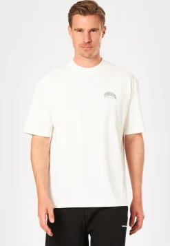 CREGO OVERSIZED TEE WASHED WARM WHITE