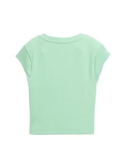 Cropped Ripp T-Shirt