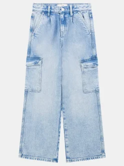 Denim Cargohose