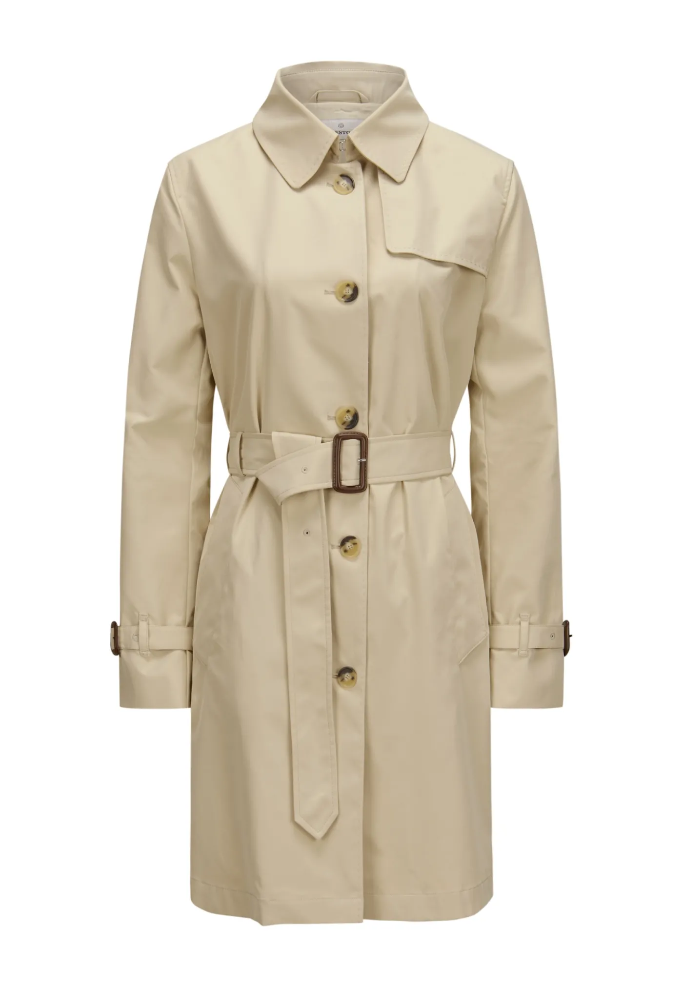 Einreihiger Trenchcoat