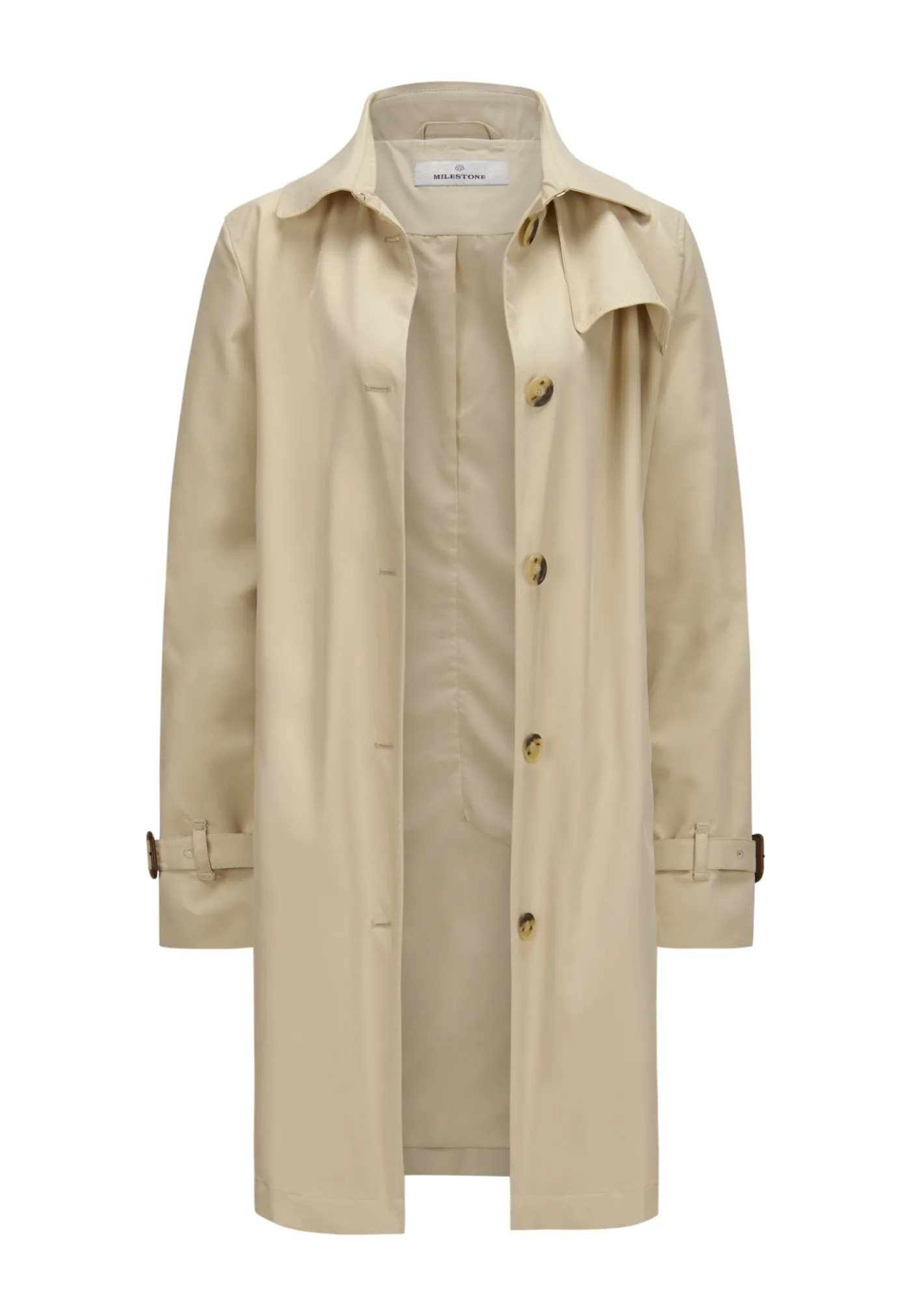 Einreihiger Trenchcoat