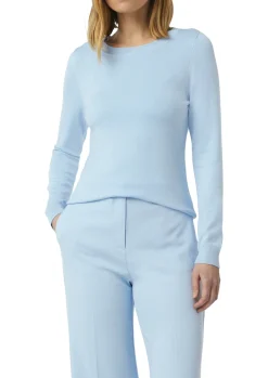 Elastischer Feinstrick-Pullover