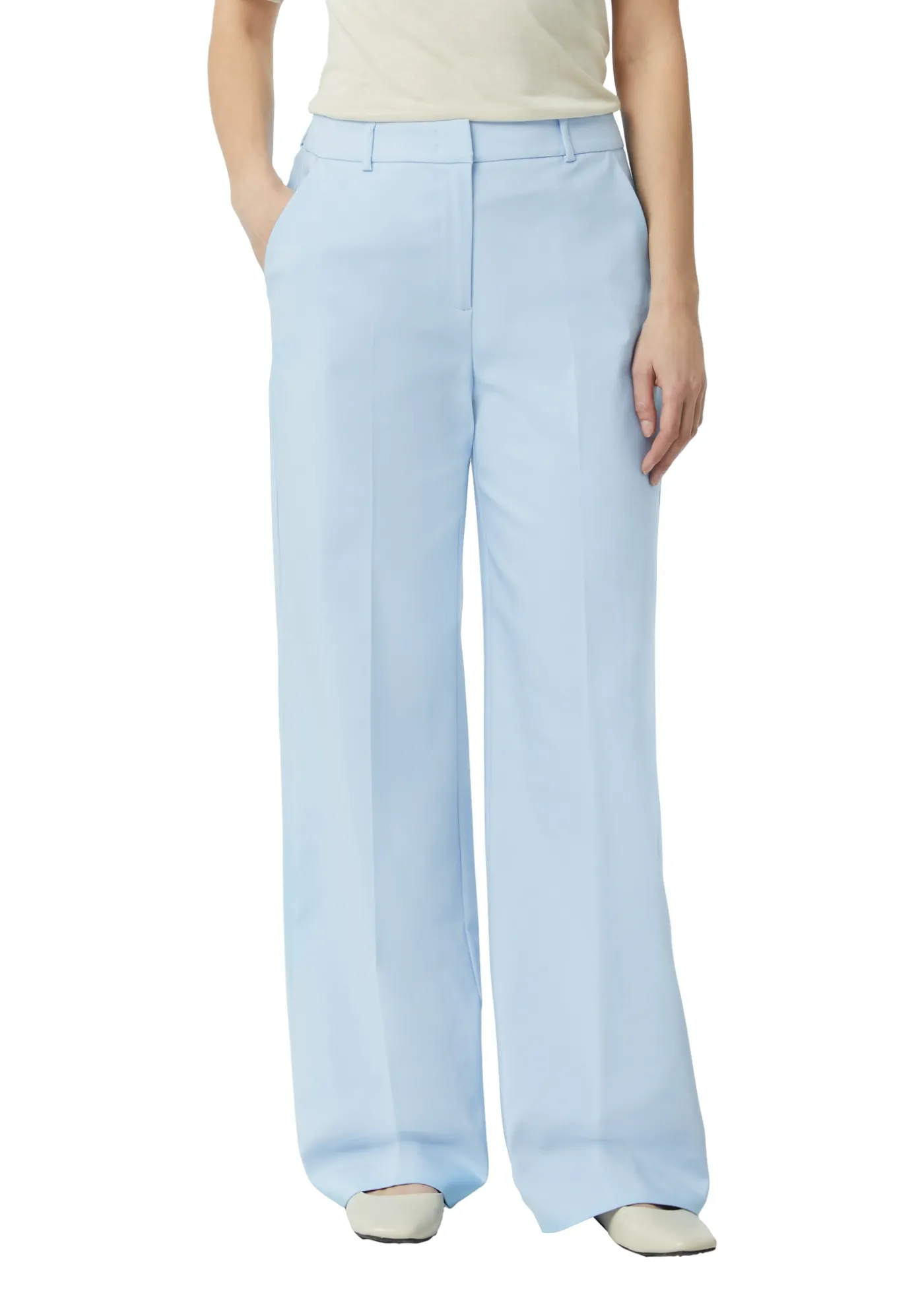 Elegante Hose im Loose Fit mit Wide Leg