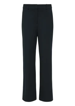 Elegante Marlenehose im Relaxed Fit mit Eingrifftaschen und Gürtelschlaufen