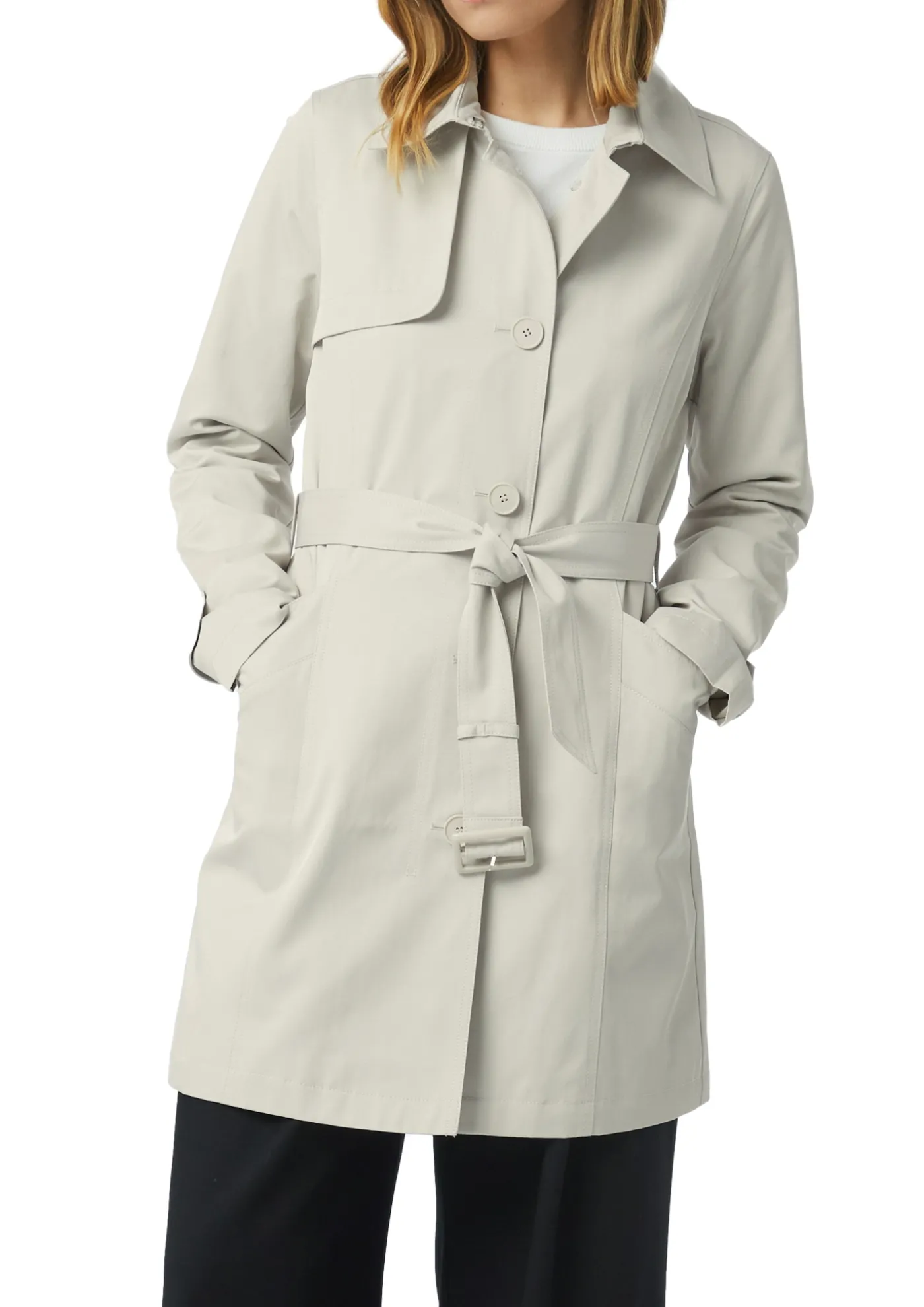 Eleganter Baumwoll-Trenchcoat