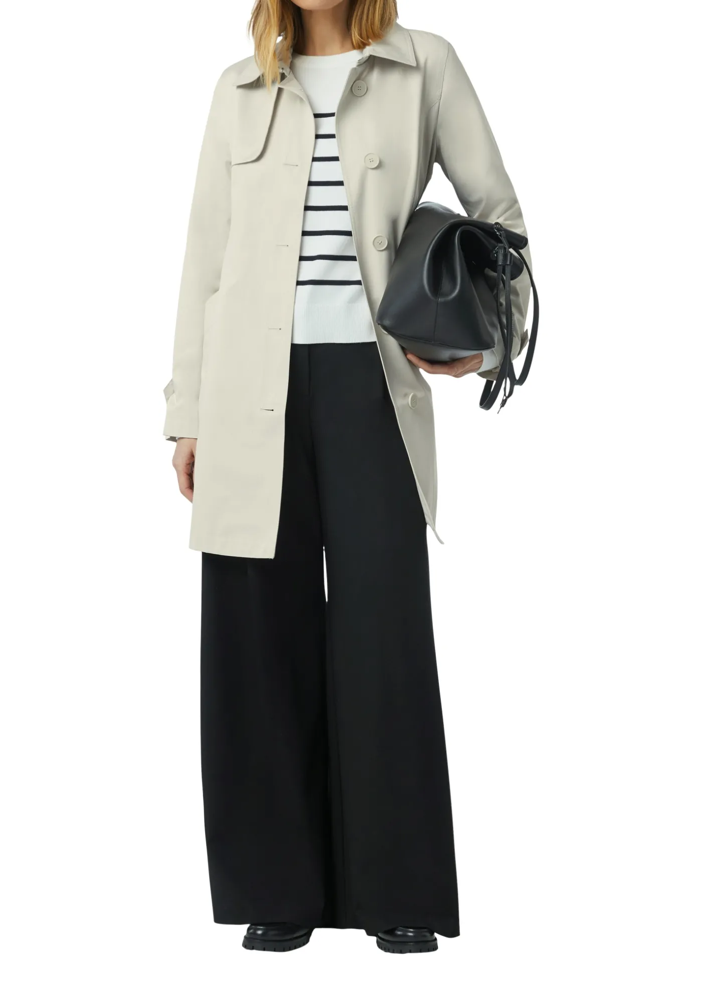 Eleganter Baumwoll-Trenchcoat