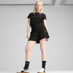 ESS ELEVATED Gerippte 5 Shorts mit hohem Bund