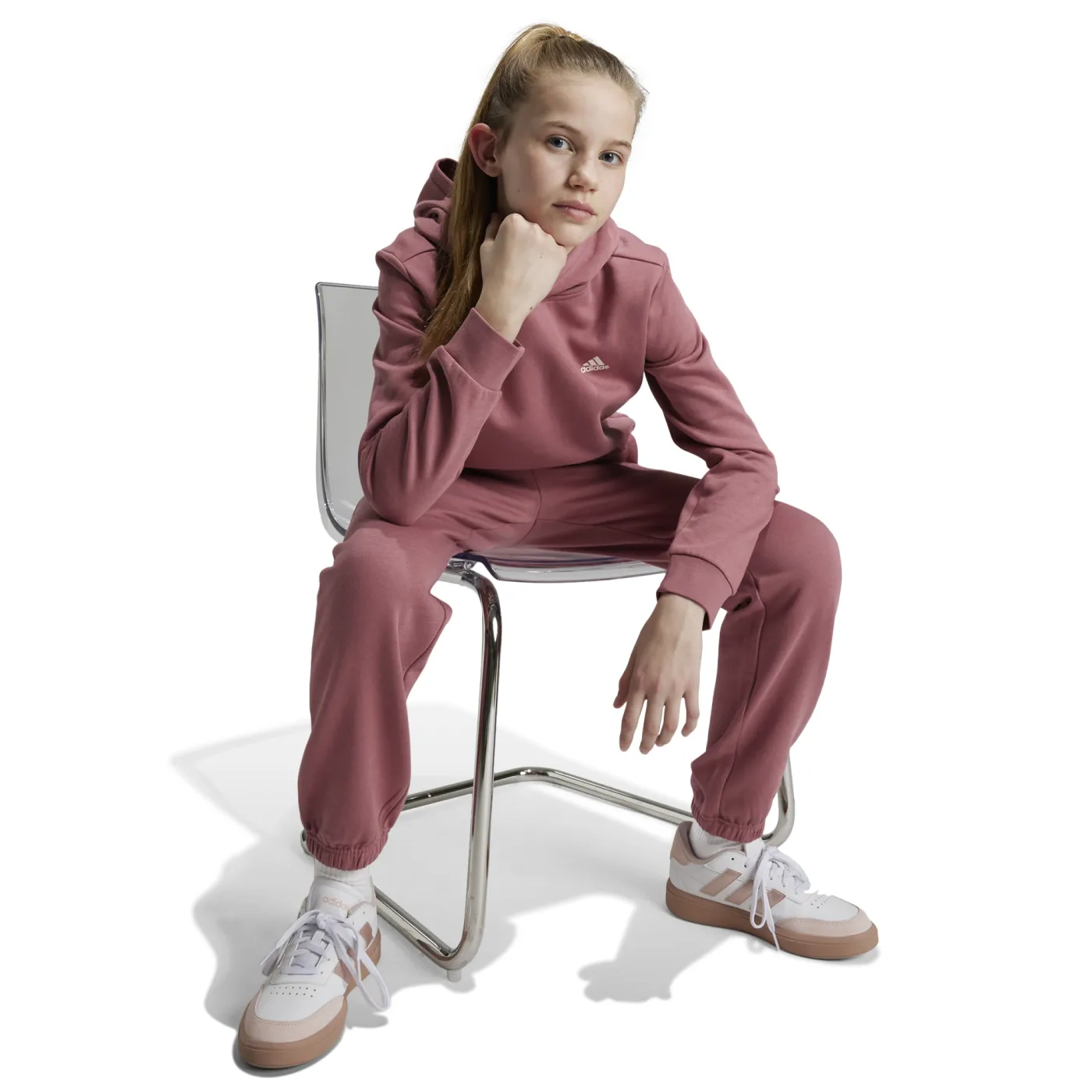 Essentials Small Logo Feel Cozy Kids Hoodie