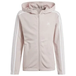 Essentials 3-Streifen Full-Zip Kapuzenjacke