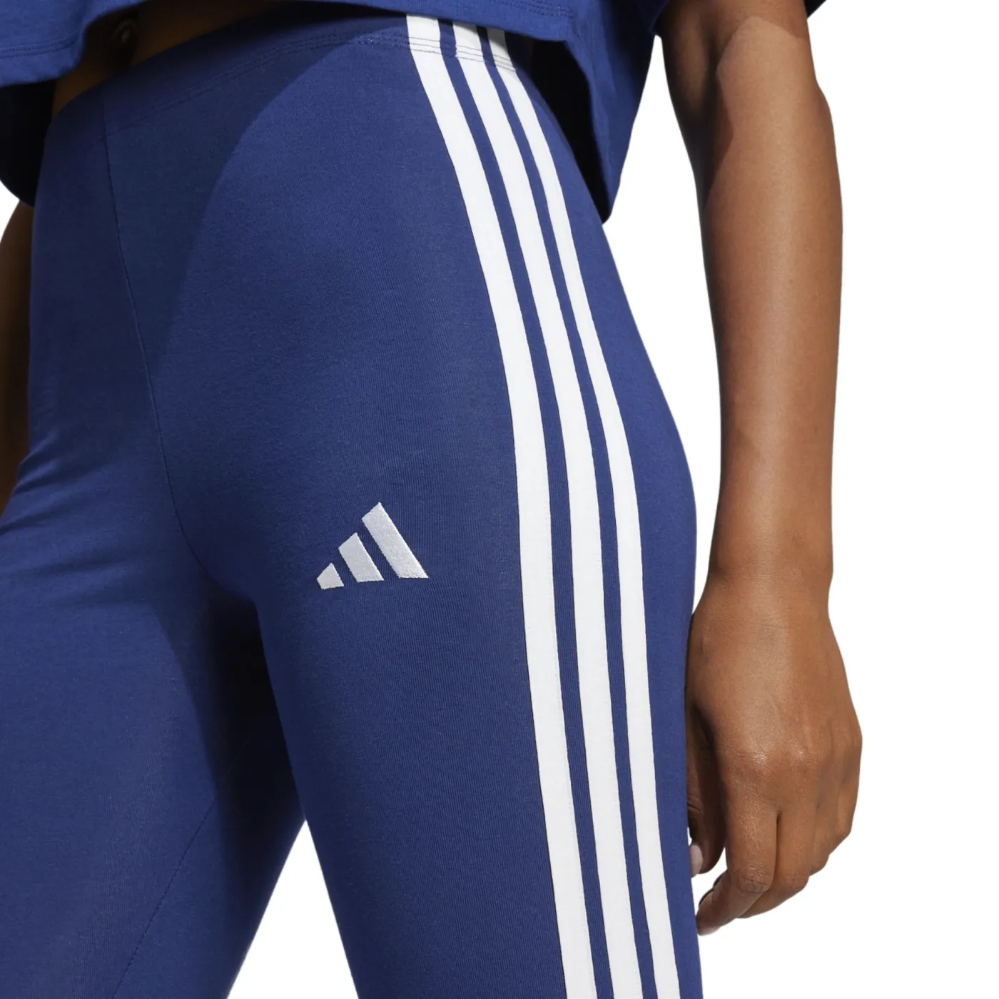 Essentials 3-Streifen Cotton Leggings