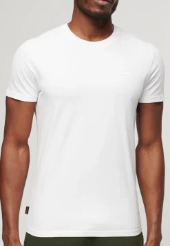 Essential T-Shirt aus Bio-Baumwolle mit Logo