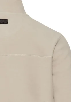 Fleecejacke mit Stehkragen
