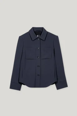 Fließende Hemdjacke