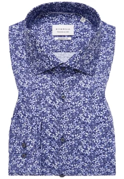 Florales Allover-Print Langarmhemd