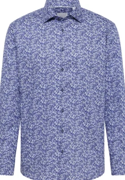 Florales Allover-Print Langarmhemd