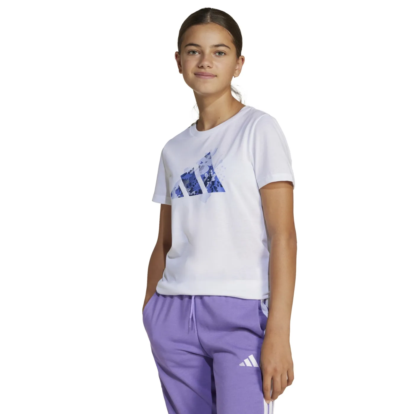 Flower Print Training Graphic Kids T-Shirt
