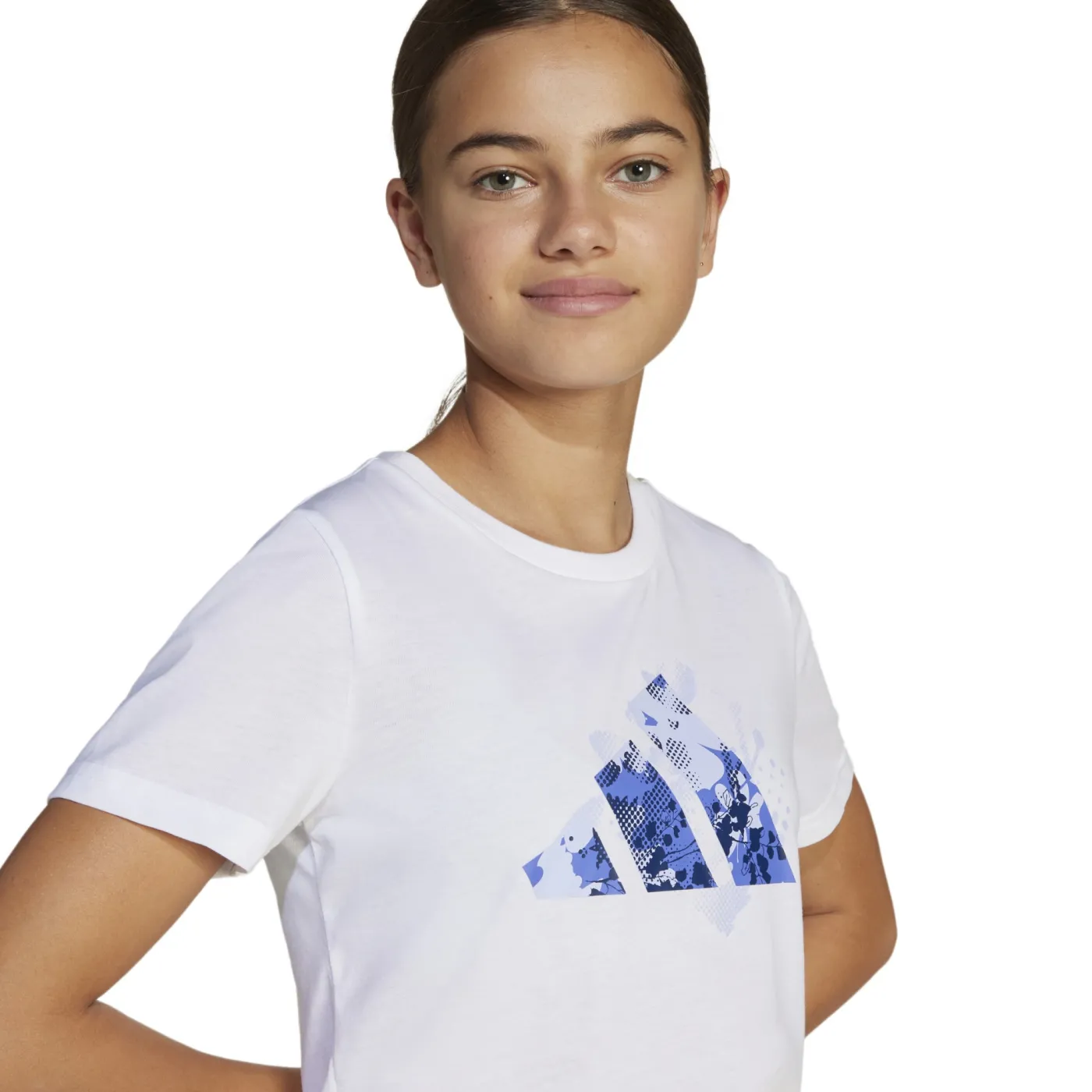 Flower Print Training Graphic Kids T-Shirt