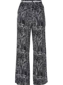 Gemusterte Hose