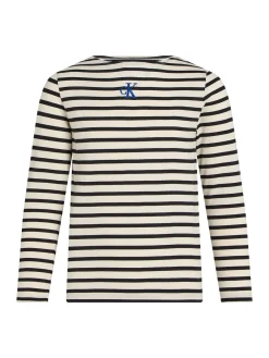 Gestreiftes Langarmshirt