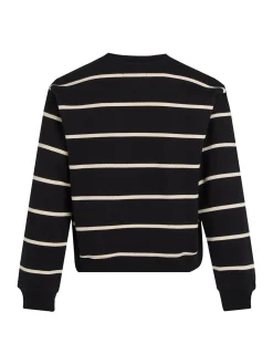 Gestreiftes Sweatshirt