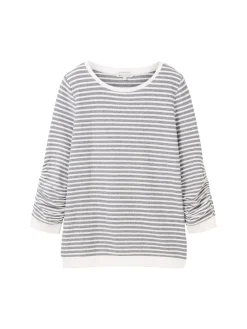 Gestreiftes Sweatshirt