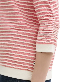 Gestreiftes Sweatshirt