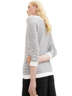Gestreiftes Sweatshirt
