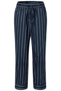 Gestreifte Stoffhose