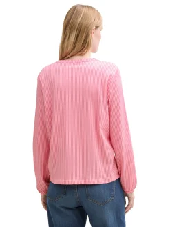 Gestreifte T-Shirt-Bluse
