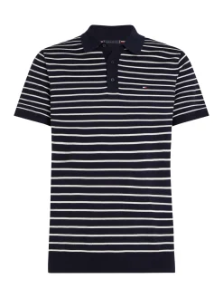 Gestricktes Poloshirt