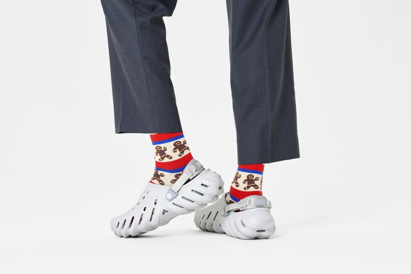 Gingerbread Stripe Sock