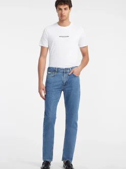 G16 Mid Waist Straight Jeans