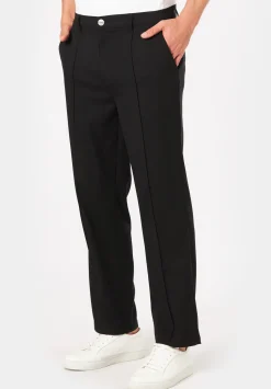 GUIDER REGULAR SUIT PANTS BLACK
