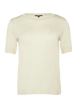 Halblanges Shirt aus Strickjersey