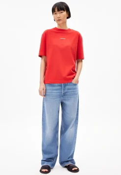 Heavyweight T-Shirt aus Bio-Baumwoll Mix TARJAA WORD ICONIC Å