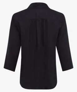 Hemdbluse mit 3/4-Arm