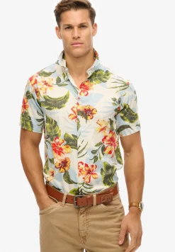 Hemd mit Hawaii-Print