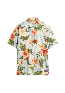 Hemd mit Hawaii-Print