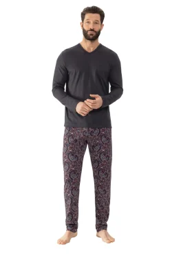 High Paisley Anzug lang