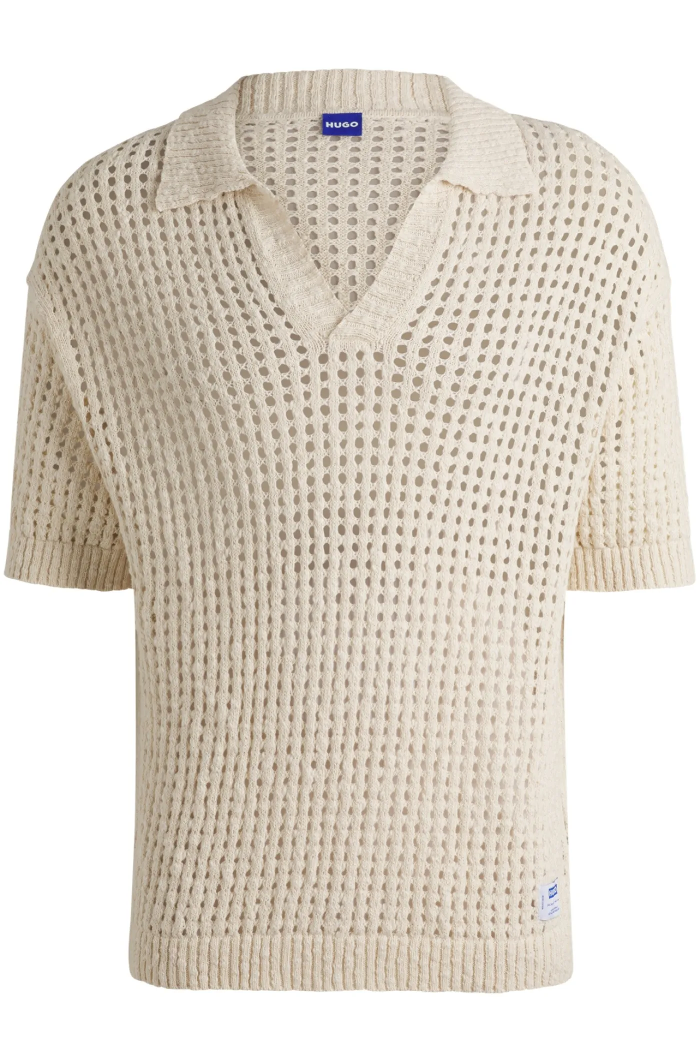 Häkel-Poloshirt