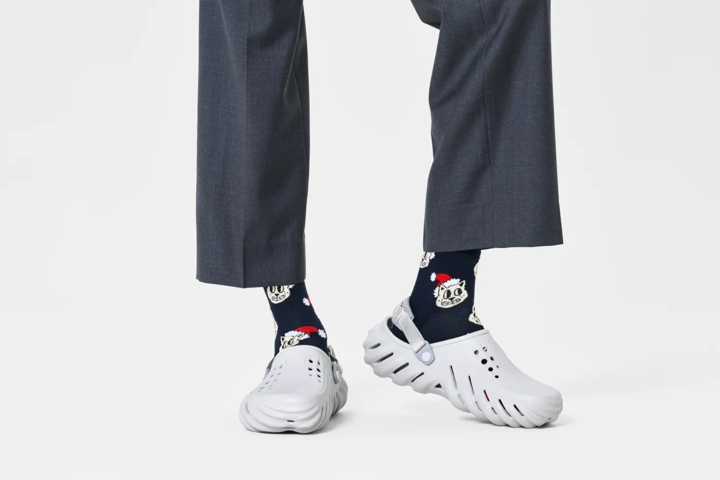 Holiday Cat Sock