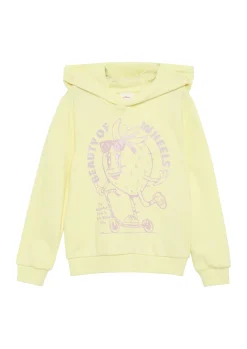 Hoodie mit Glitzerprint
