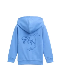 Hoodie Sweatjacke mit Print