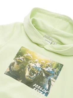 Hoodie Sweatshirt mit Print