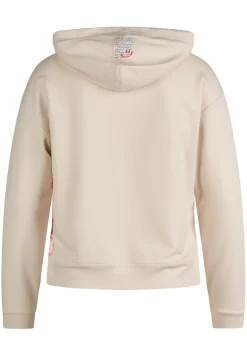 Hoodie mit stylischem Schriftzug und gemütlicher Kapuze