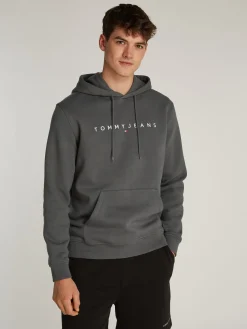 Hoodie mit Tunnelzug und Logo