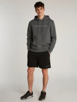 Hoodie mit Tunnelzug und Logo