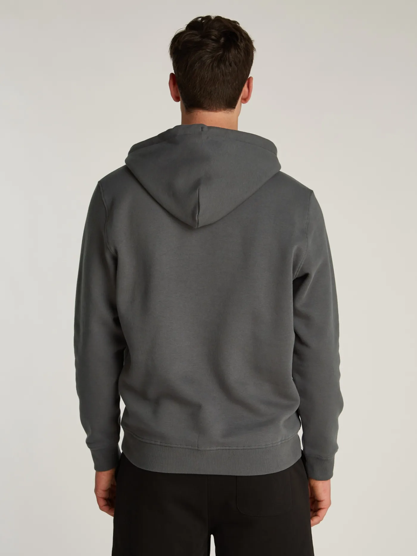 Hoodie mit Tunnelzug und Logo